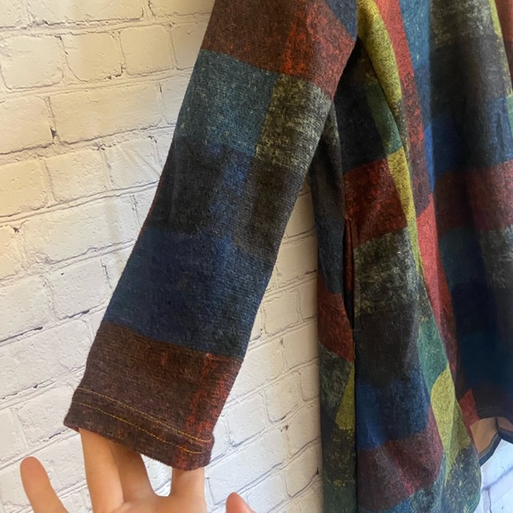 Yipin Yichu patchwork turtle neck dress - Picture 4 of 6